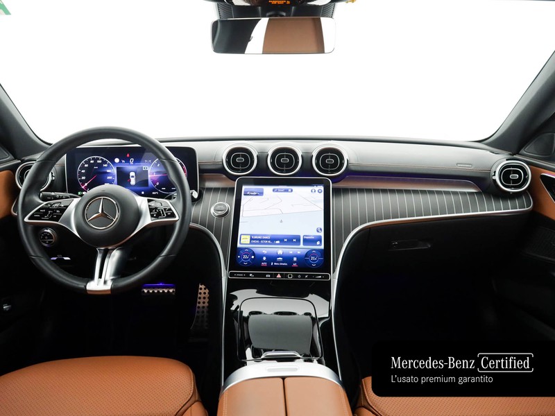 Mercedes Classe C SW sw all-terrain 220 d mhev premium 4matic auto ibrido grigio