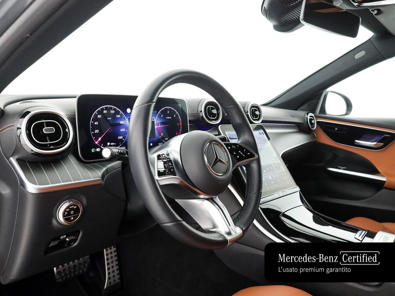 Mercedes Classe C SW sw all-terrain 220 d mhev premium 4matic auto ibrido grigio