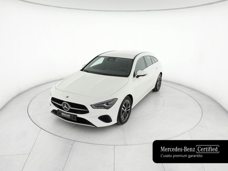 Mercedes CLA Shooting Brake  180 d advanced auto diesel bianco