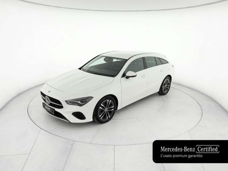 Mercedes CLA Shooting Brake  180 d advanced auto diesel bianco