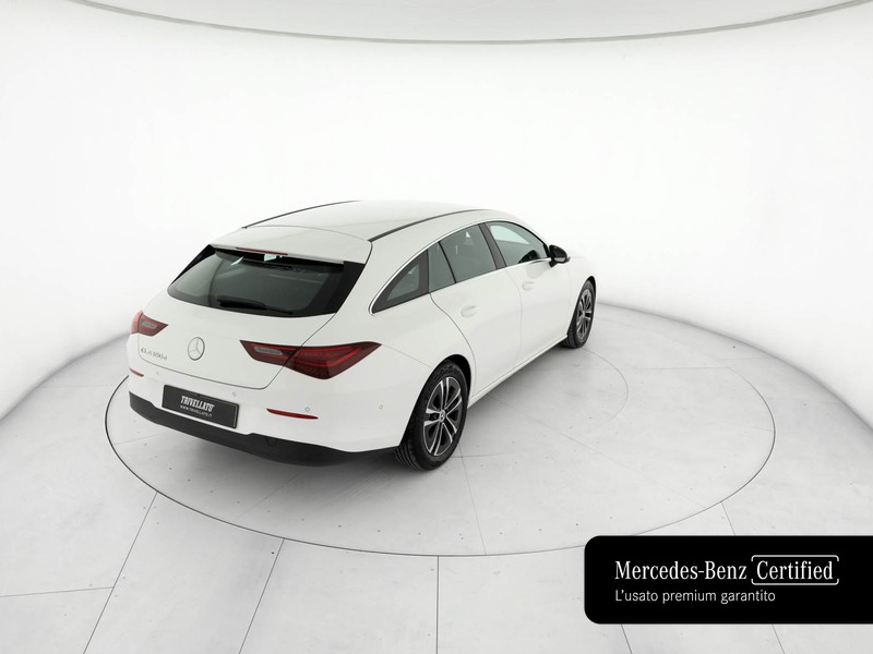 Mercedes CLA Shooting Brake  180 d advanced auto diesel bianco
