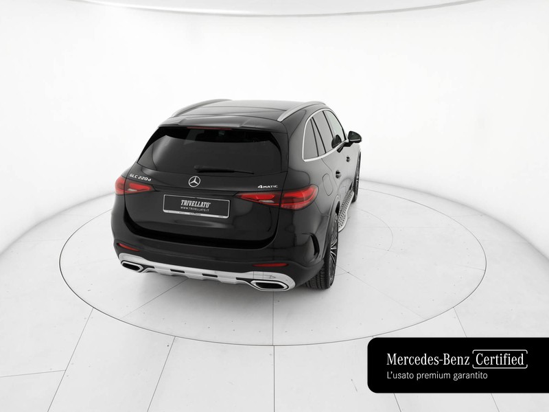 Mercedes GLC 220 d amg advanced 4matic auto ibrido nero