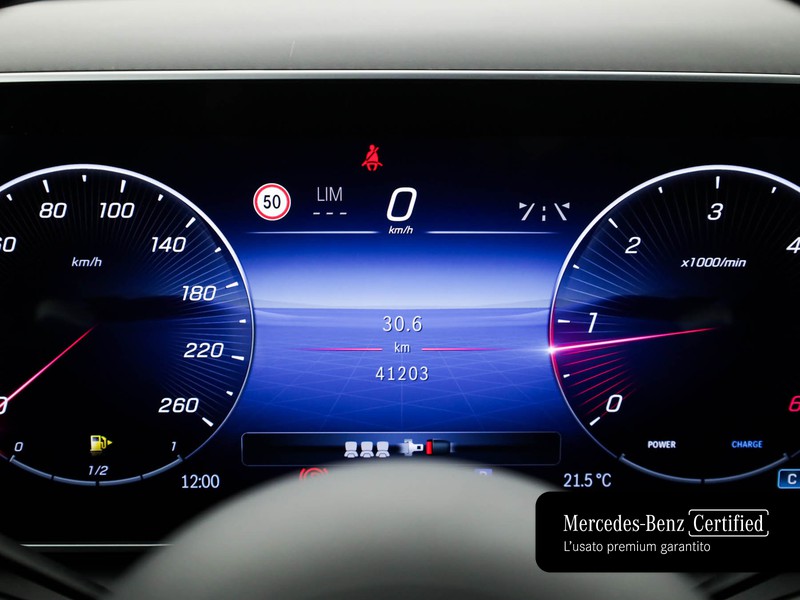 Mercedes GLC 220 d amg advanced 4matic auto ibrido nero