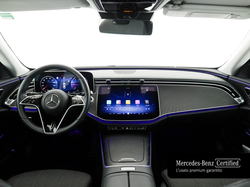 Mercedes Classe E Berlina 200 d advanced auto ibrido nero