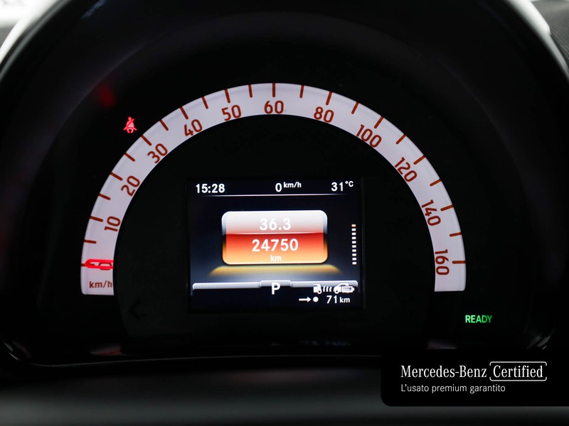 Smart Forfour eq passion 22kw elettrica grigio