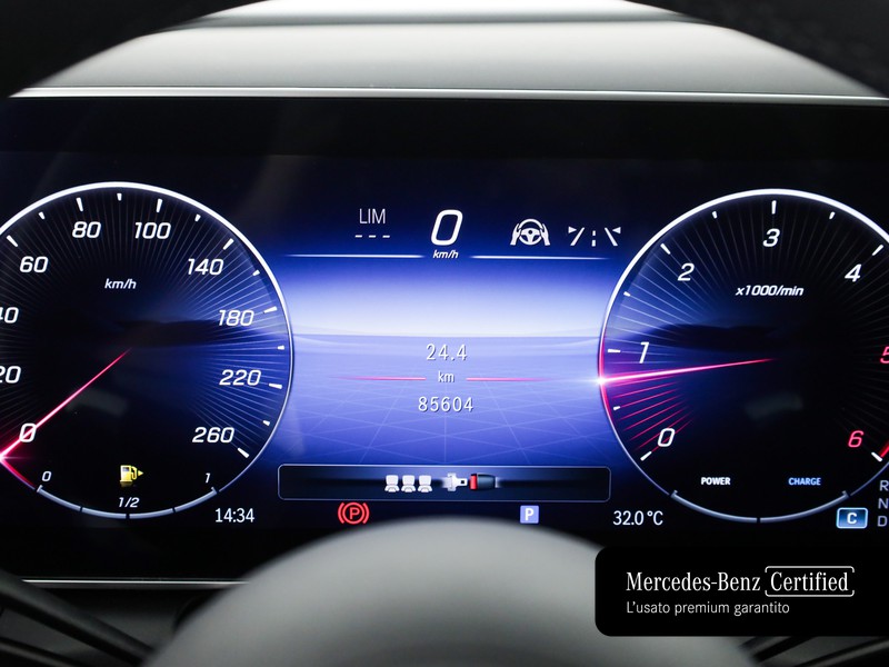 Mercedes GLC 220 d amg advanced 4matic auto ibrido grigio