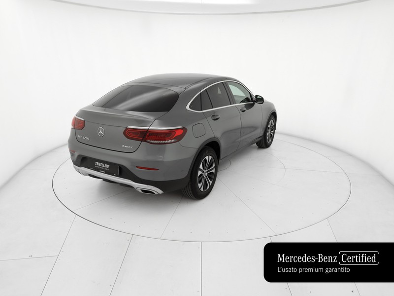 Mercedes GLC Coupè coupe 220 d sport 4matic auto diesel grigio