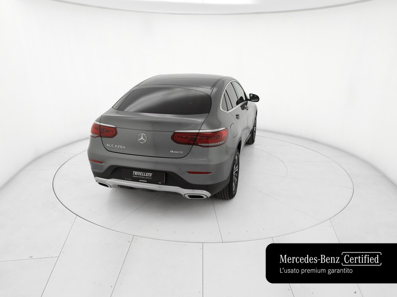 Mercedes GLC Coupè coupe 220 d sport 4matic auto diesel grigio