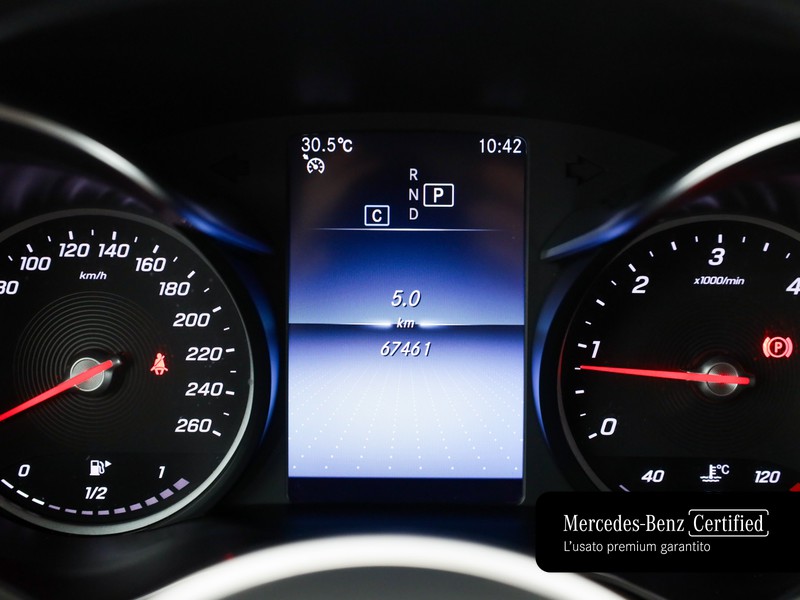 Mercedes GLC Coupè coupe 220 d sport 4matic auto diesel grigio