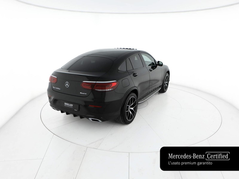 Mercedes GLC Coupè coupe 220 d night edition plus 4matic auto diesel nero