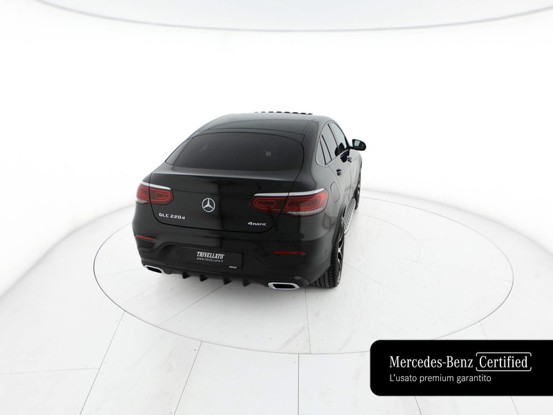 Mercedes GLC Coupè coupe 220 d night edition plus 4matic auto diesel nero
