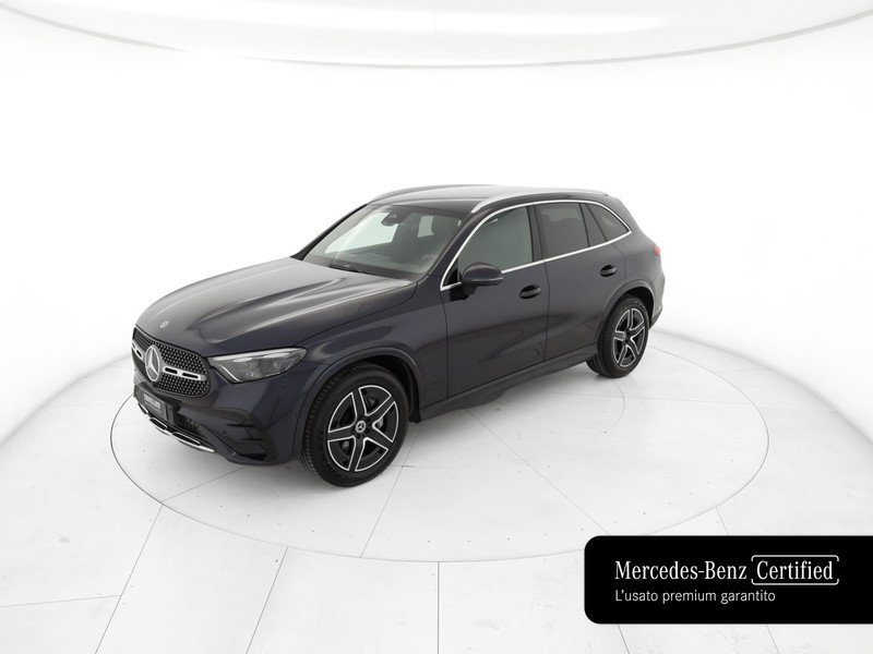 Mercedes GLC 220 d amg line advanced 4matic auto ibrido blu/azzurro