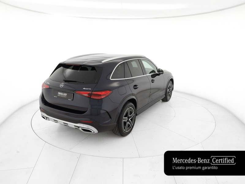 Mercedes GLC 220 d amg line advanced 4matic auto ibrido blu/azzurro