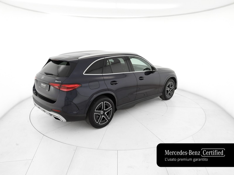 Mercedes GLC 220 d amg line advanced 4matic auto ibrido blu/azzurro