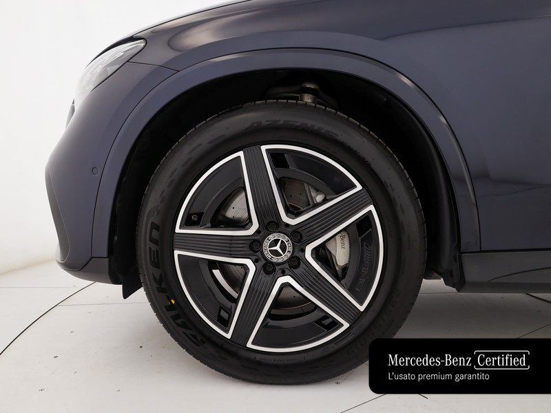 Mercedes GLC 220 d amg line advanced 4matic auto ibrido blu/azzurro