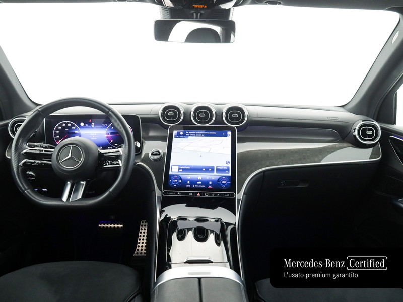 Mercedes GLC 220 d amg line advanced 4matic auto ibrido blu/azzurro