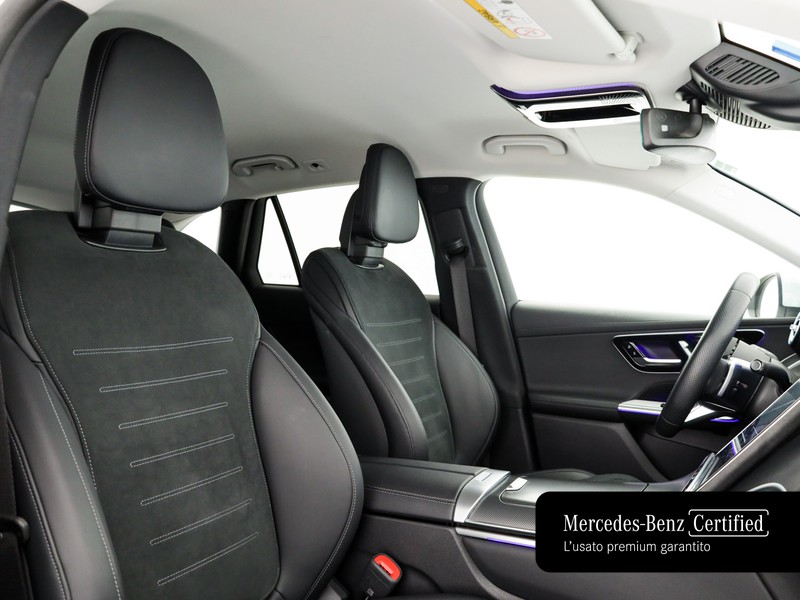 Mercedes GLC 220 d amg line advanced plus 4matic auto ibrido argento