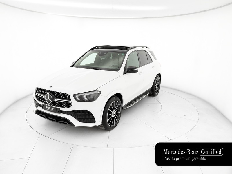 Mercedes GLE gle 300 d mhev premium plus 4matic auto ibrido bianco