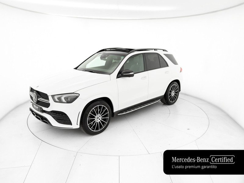 Mercedes GLE gle 300 d mhev premium plus 4matic auto ibrido bianco