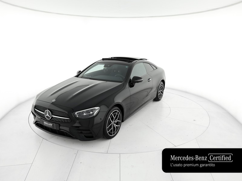 Mercedes Classe E Coupè coupe 220 d premium plus 4matic auto my20 diesel nero