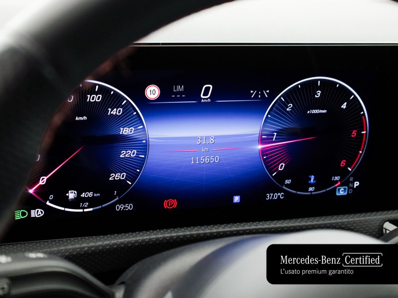 Mercedes Classe A 220 d amg line advanced plus auto diesel nero