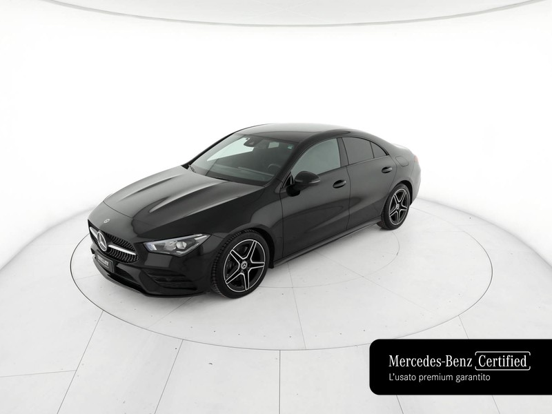 Mercedes CLA Coupè coupe 200 d premium 4matic auto diesel nero