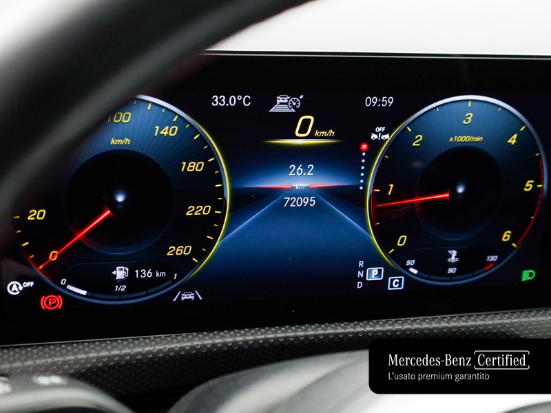 Mercedes CLA Coupè coupe 200 d premium 4matic auto diesel nero