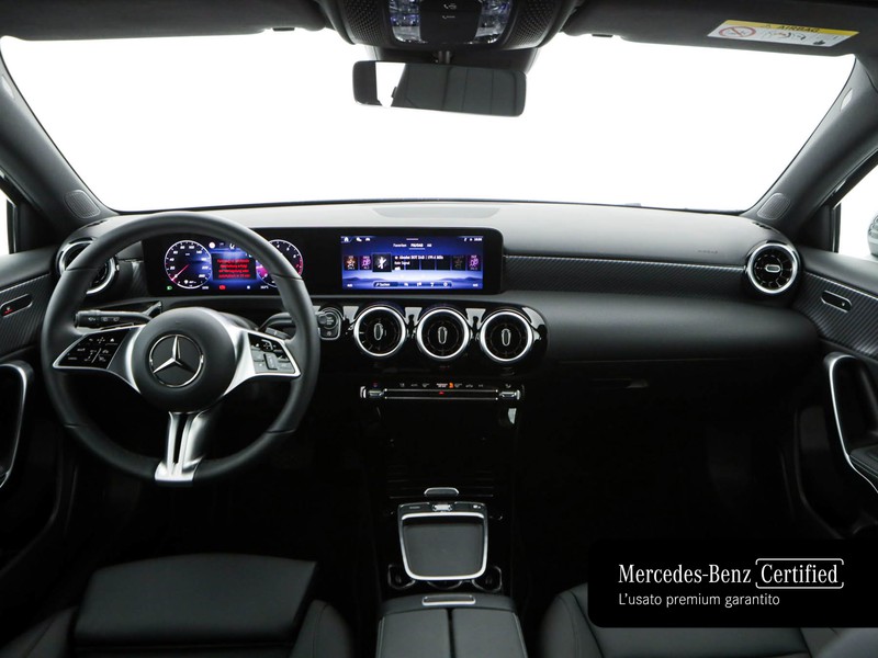 Mercedes Classe A 180 progressive advanced auto ibrido nero