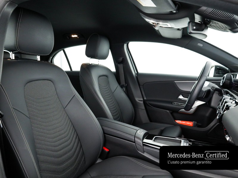 Mercedes Classe A 180 progressive advanced auto ibrido nero