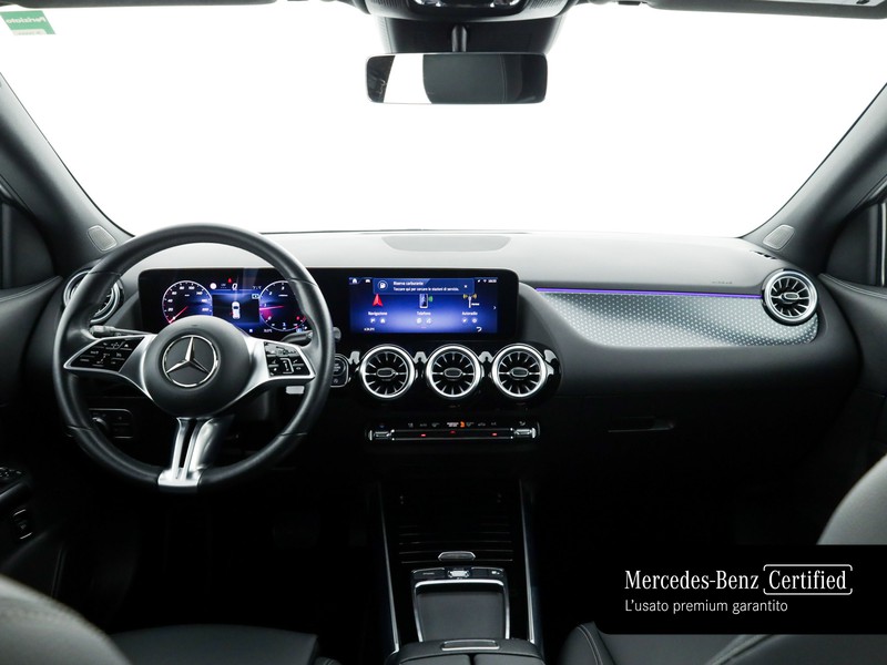 Mercedes GLA 180 d progressive advanced plus auto diesel argento