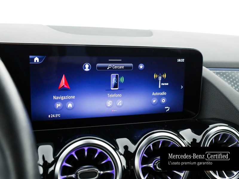 Mercedes GLA 180 d progressive advanced plus auto diesel argento