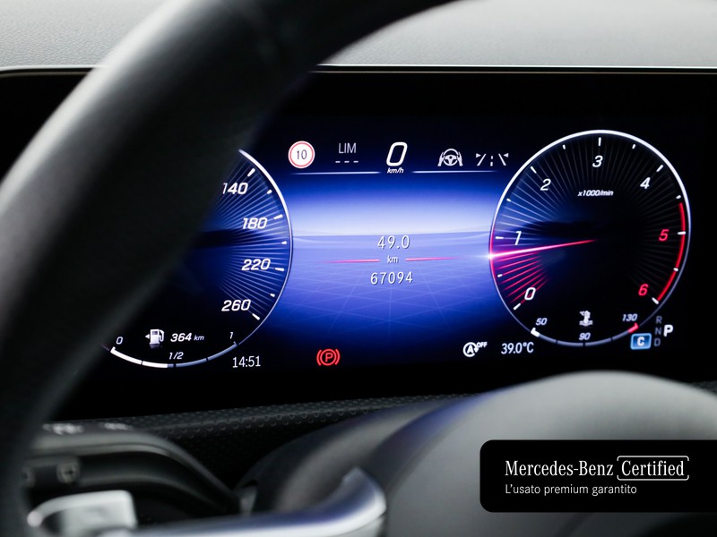 Mercedes Classe A 180 d amg line advanced plus auto diesel nero