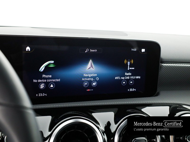 Mercedes Classe A 180 d sport night edition auto diesel grigio