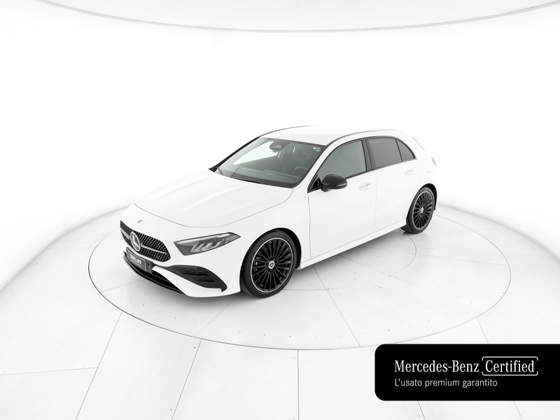 Mercedes Classe A 180 d sport auto diesel bianco