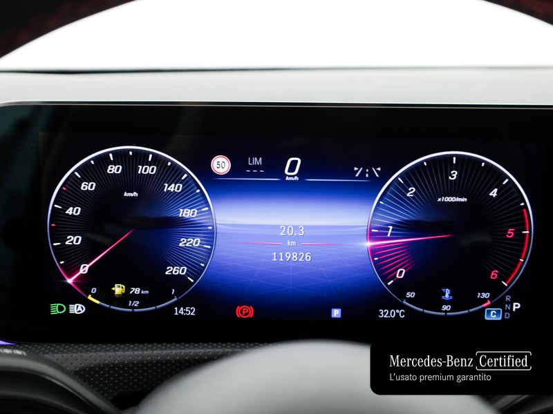 Mercedes Classe A 180 d sport auto diesel bianco
