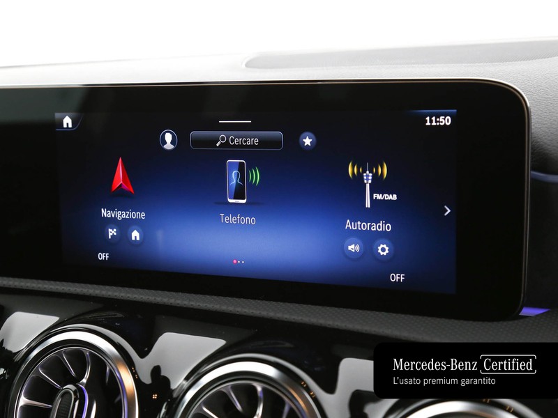 Mercedes Classe A 180 d sport auto diesel bianco