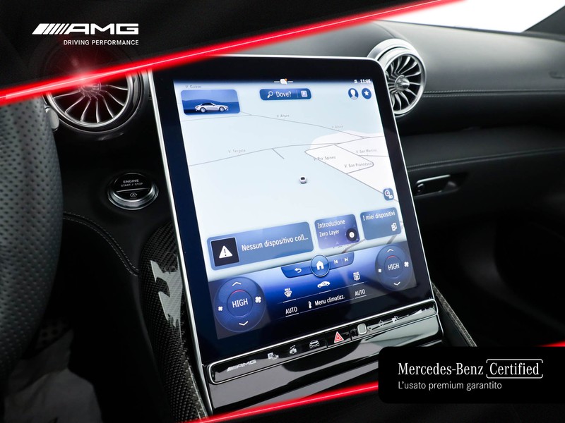 AMG SL amg 63 premium plus 4matic+ auto benzina bianco