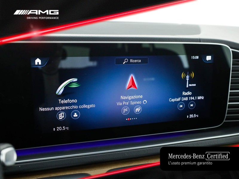 AMG GLE 53 amg mhev (eq-boost) 4matic+ auto ibrido grigio