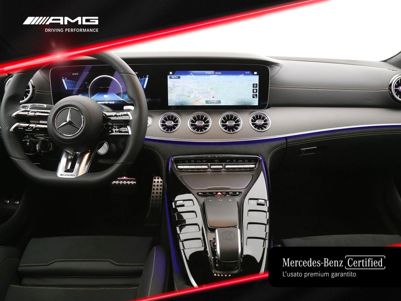 AMG GT-4 coupe 63 s e-performance premium plus 4matic+ auto ibrido bianco
