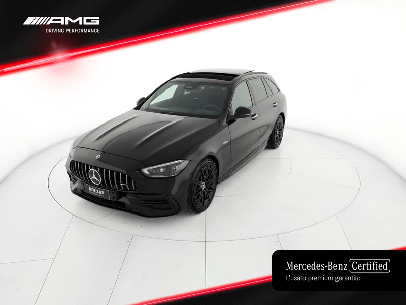 AMG Classe C c sw amg 43 mhev premium pro 4matic auto ibrido nero
