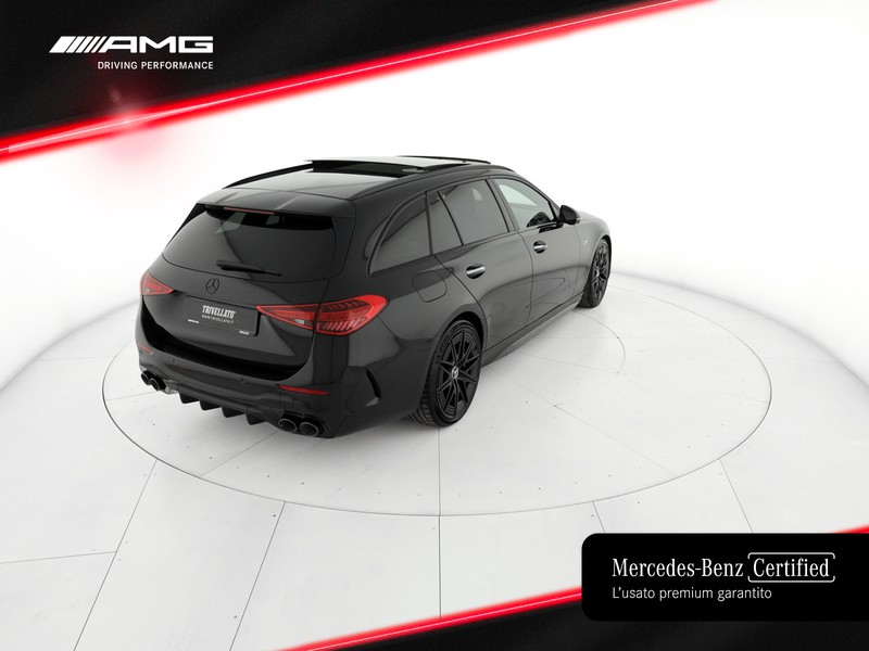 AMG Classe C c sw amg 43 mhev premium pro 4matic auto ibrido nero