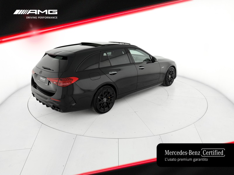 AMG Classe C c sw amg 43 mhev premium pro 4matic auto ibrido nero