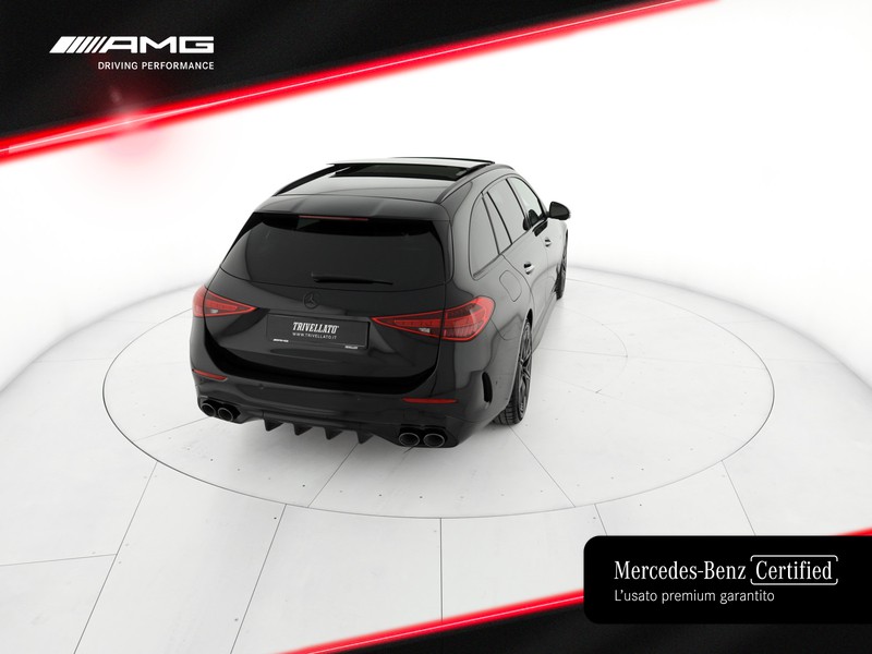 AMG Classe C c sw amg 43 mhev premium pro 4matic auto ibrido nero