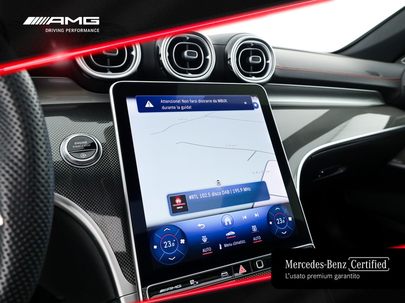 AMG Classe C c sw amg 43 mhev premium pro 4matic auto ibrido nero