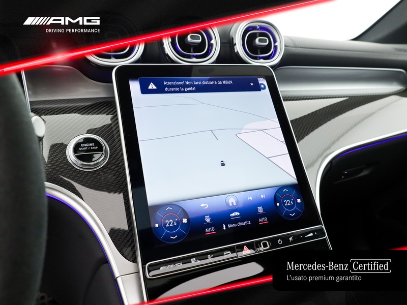 AMG GLC amg 63 s e performance amg line premium auto ibrido grigio