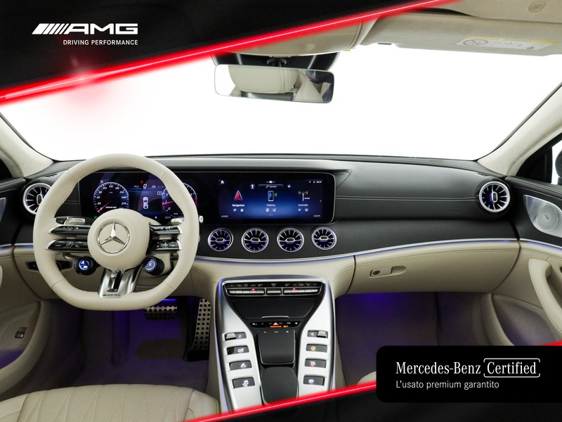AMG GT-4 coupe 43 mhev (eq-boost) premium plus 4matic+ auto ibrido nero