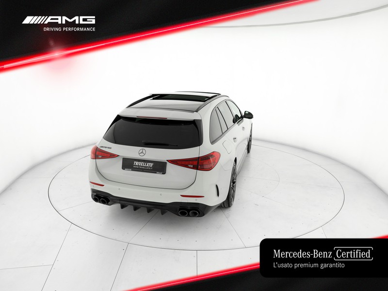 AMG Classe C c sw amg 43 mhev premium plus 4matic auto ibrido nero