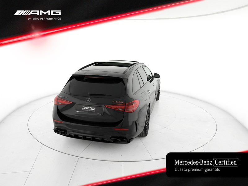 AMG Classe C c sw amg 63 s e performance premium plus auto ibrido nero