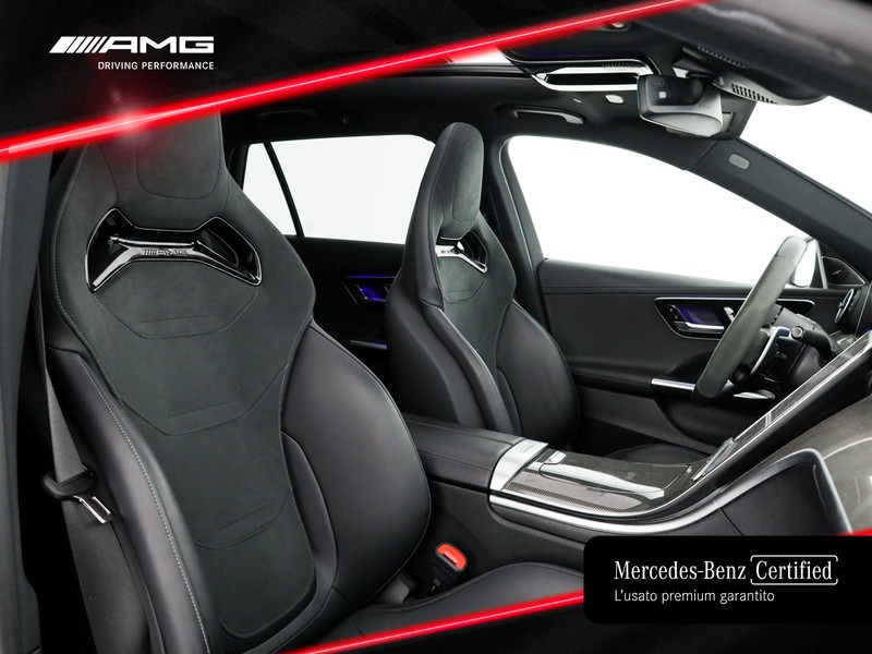 AMG Classe C c sw amg 63 s e performance premium plus auto ibrido nero