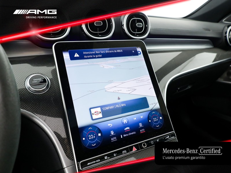 AMG Classe C c sw amg 63 s e performance premium plus auto ibrido nero